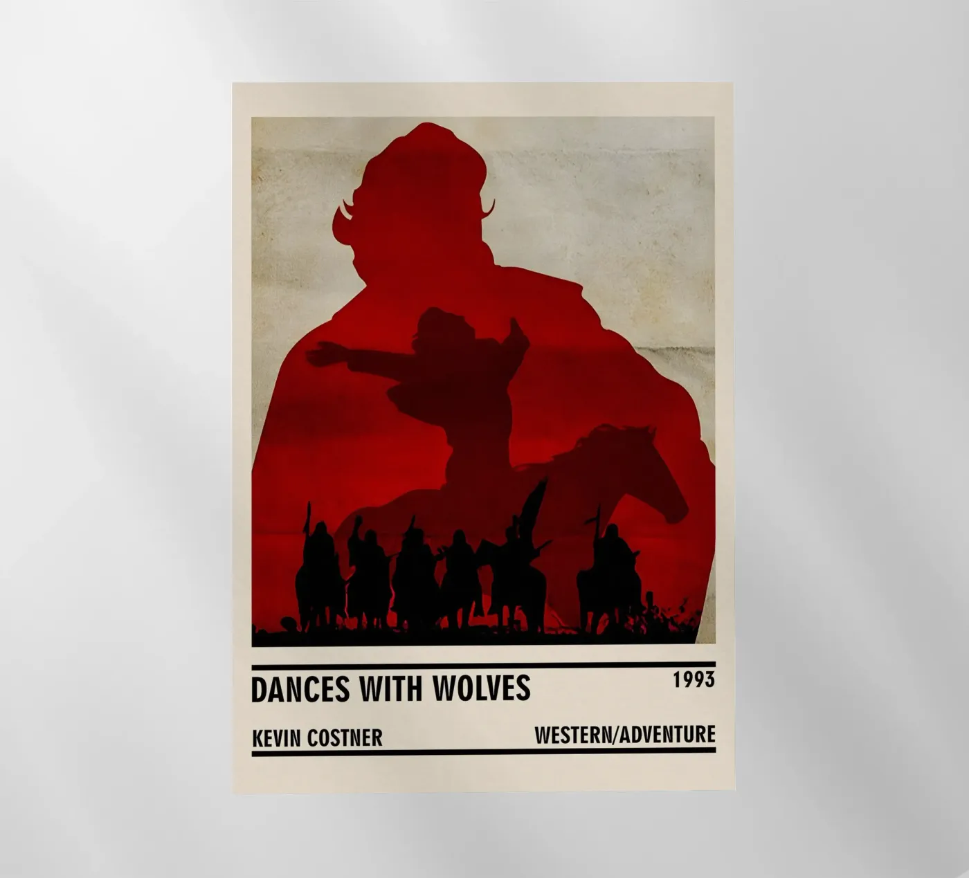 Dances with Wolves pellicola backlit da TheArtstudio