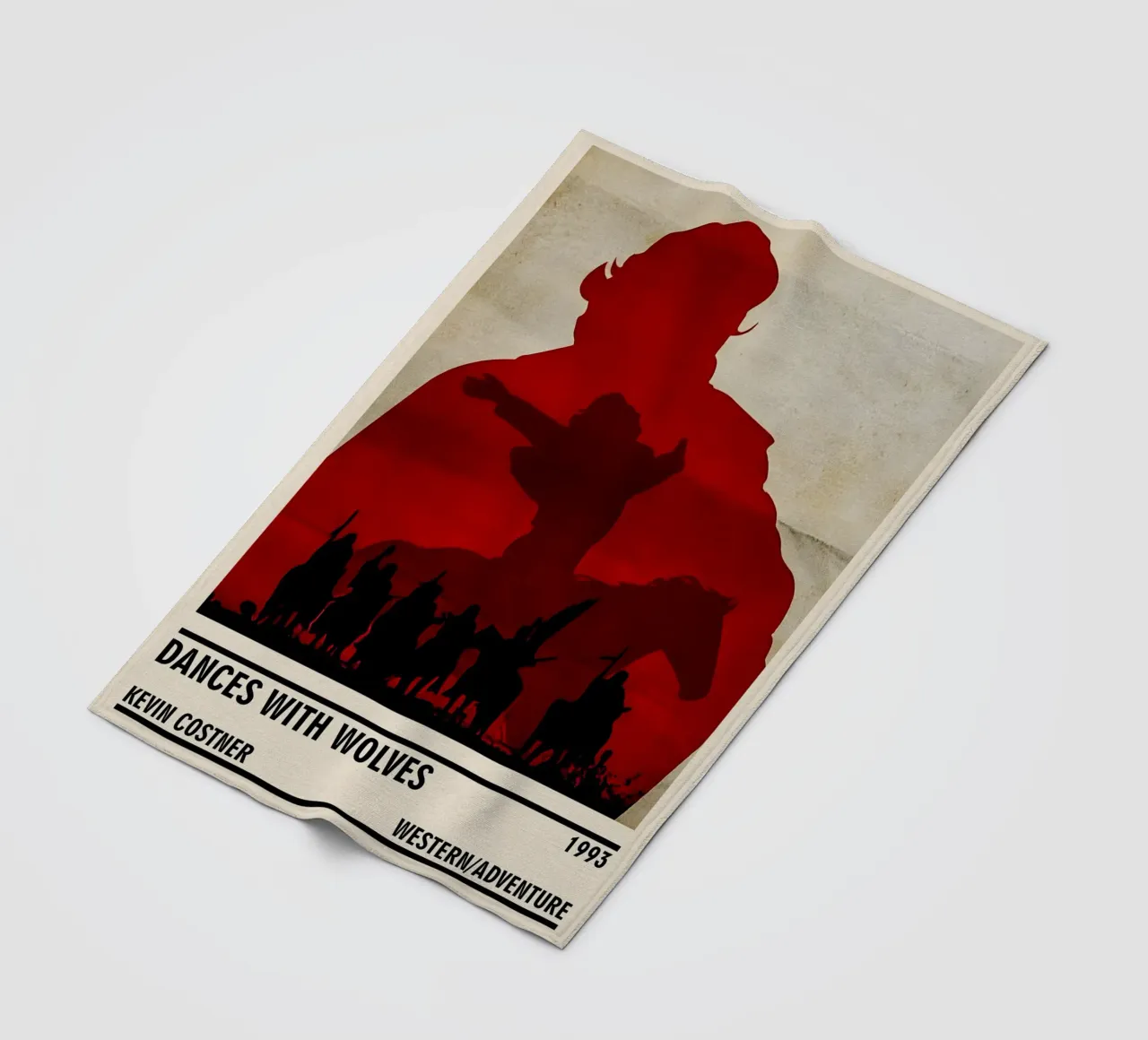 Dances with Wolves coperta in pile da TheArtstudio