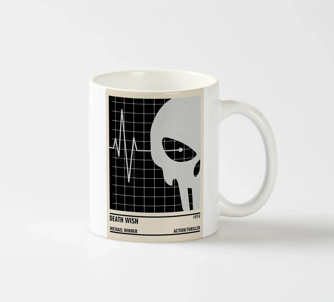 Death Wish tazza in ceramica da TheArtstudio