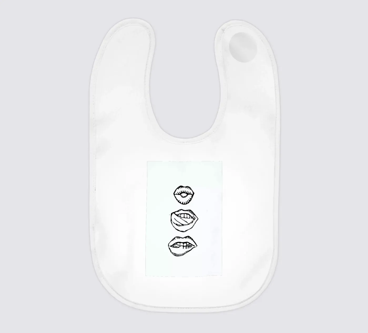 Ssh baby bib by GIGI ICÔNE