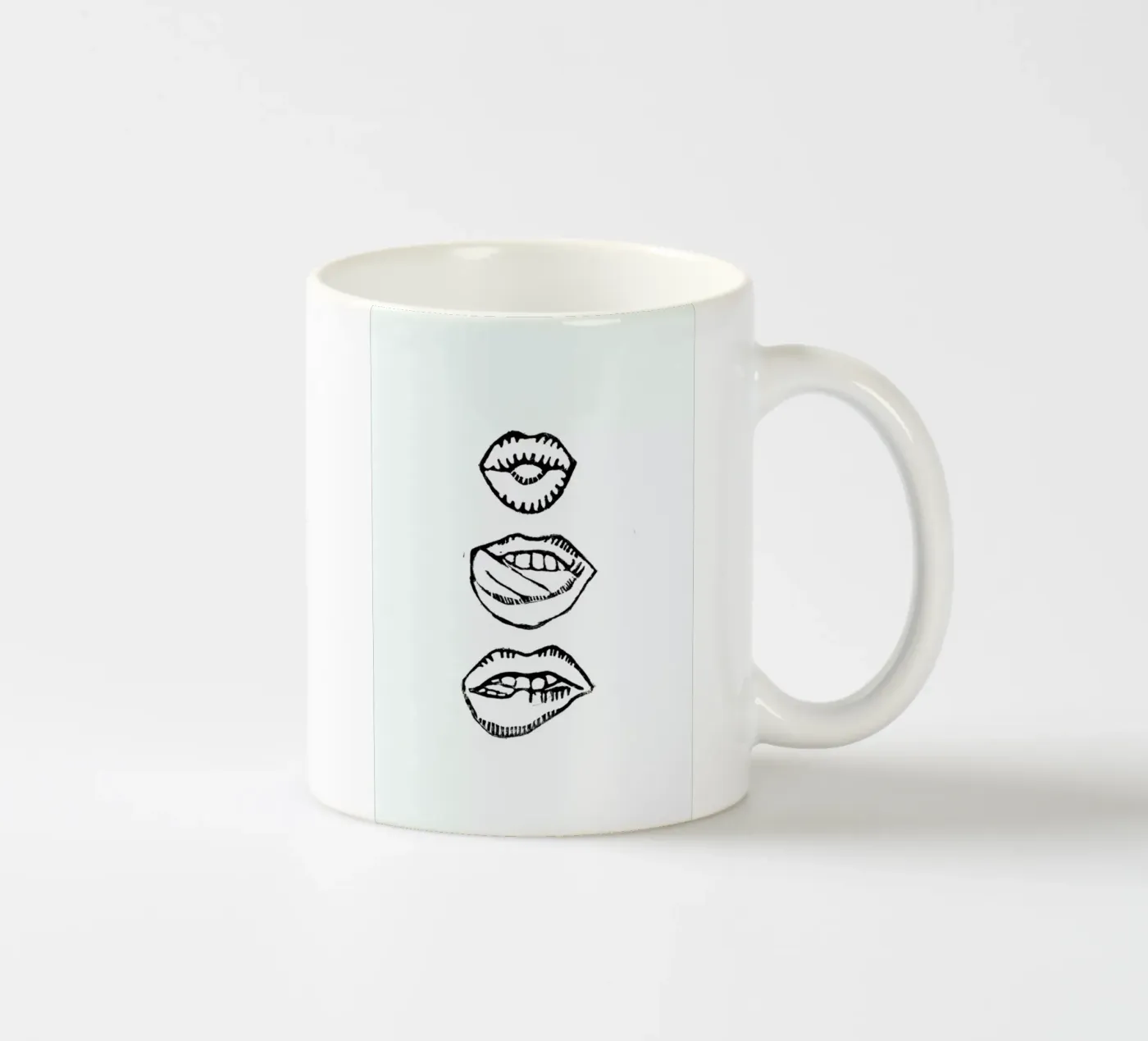 Ssh ceramic mug by GIGI ICÔNE
