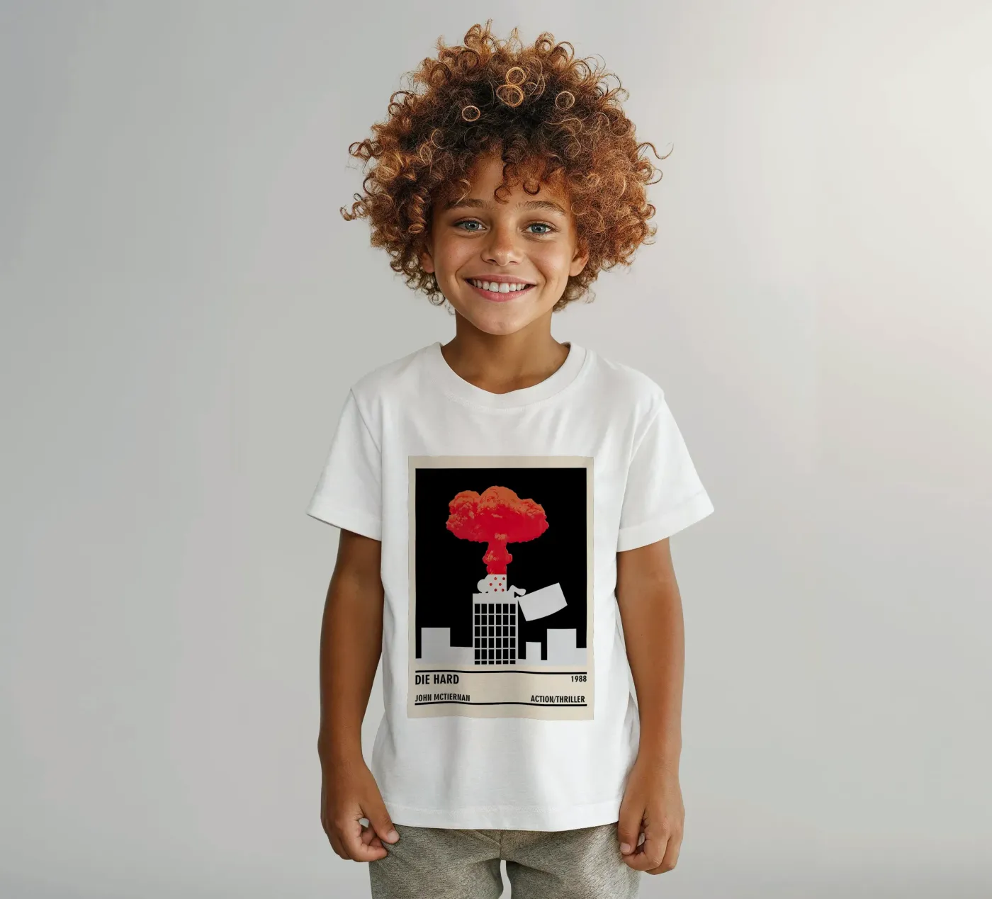Die Hard t-shirt bambini da TheArtstudio