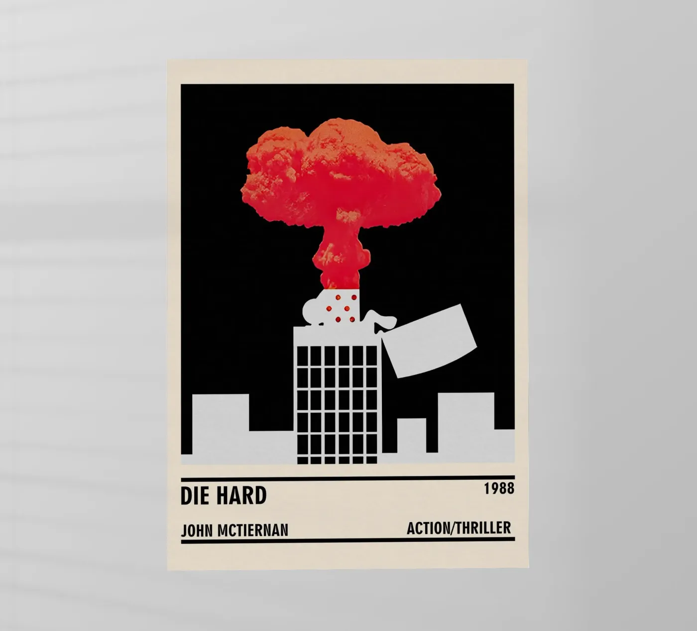 Die Hard pellicola backlit da TheArtstudio