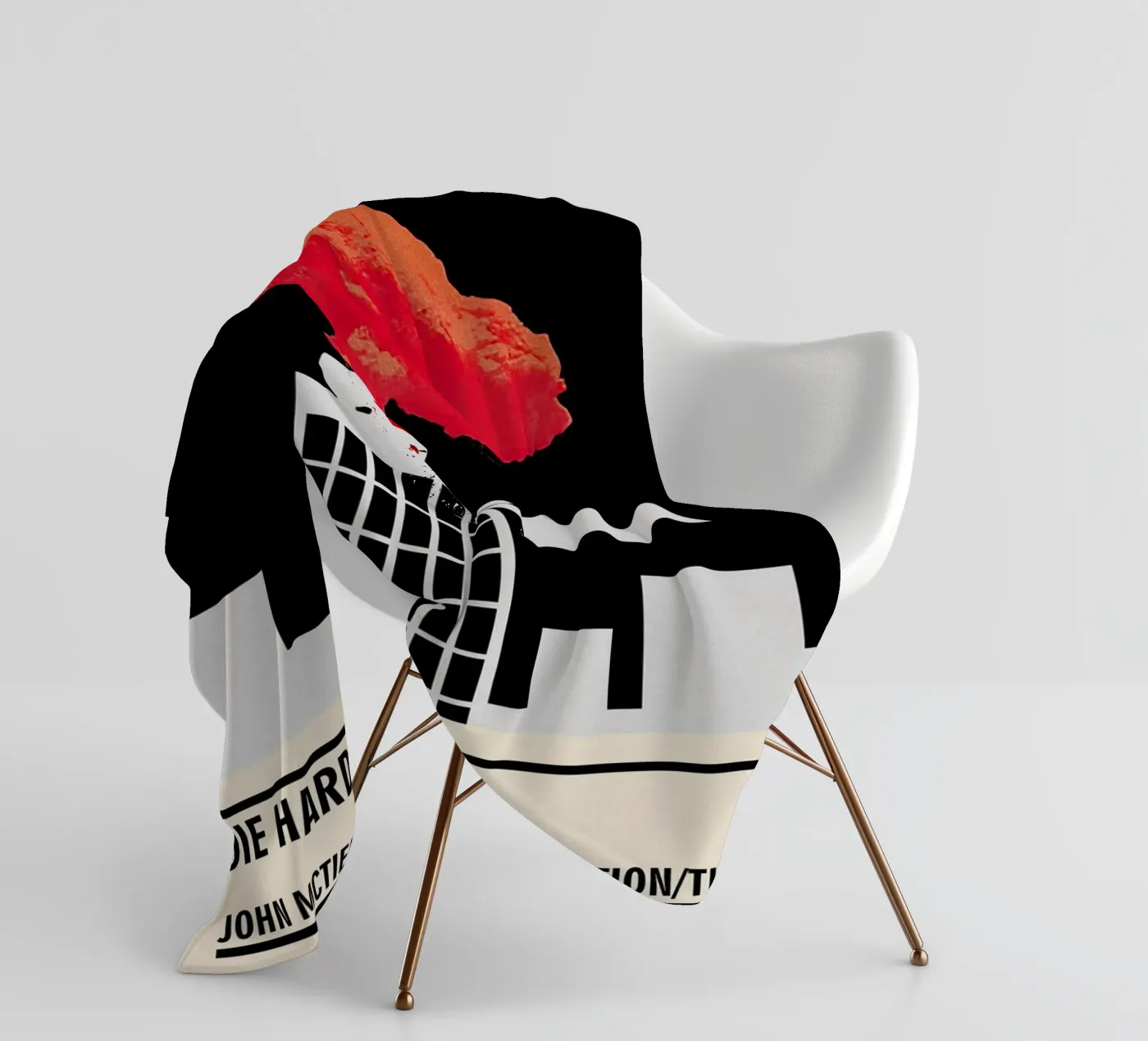 Die Hard fleecedeken van TheArtstudio