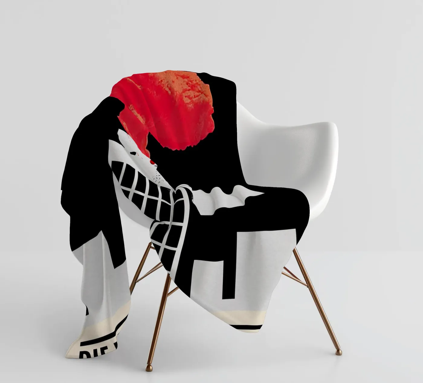 Die Hard fleecedeken van TheArtstudio