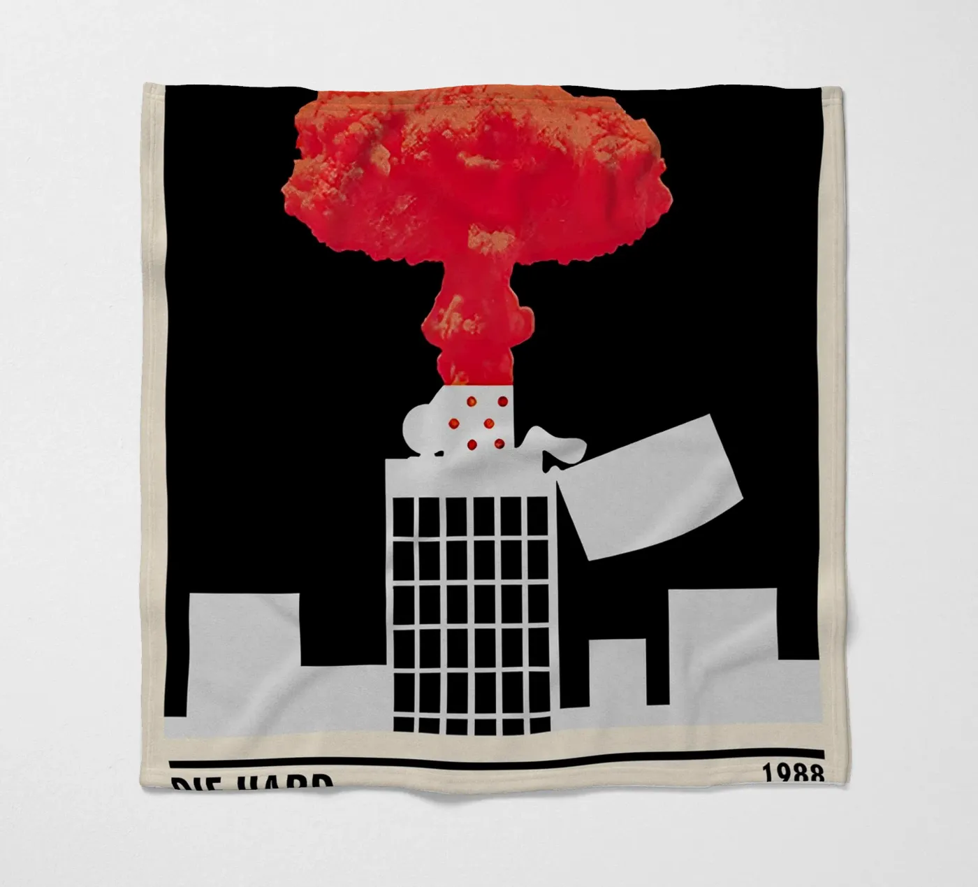 Die Hard fleecedeken van TheArtstudio