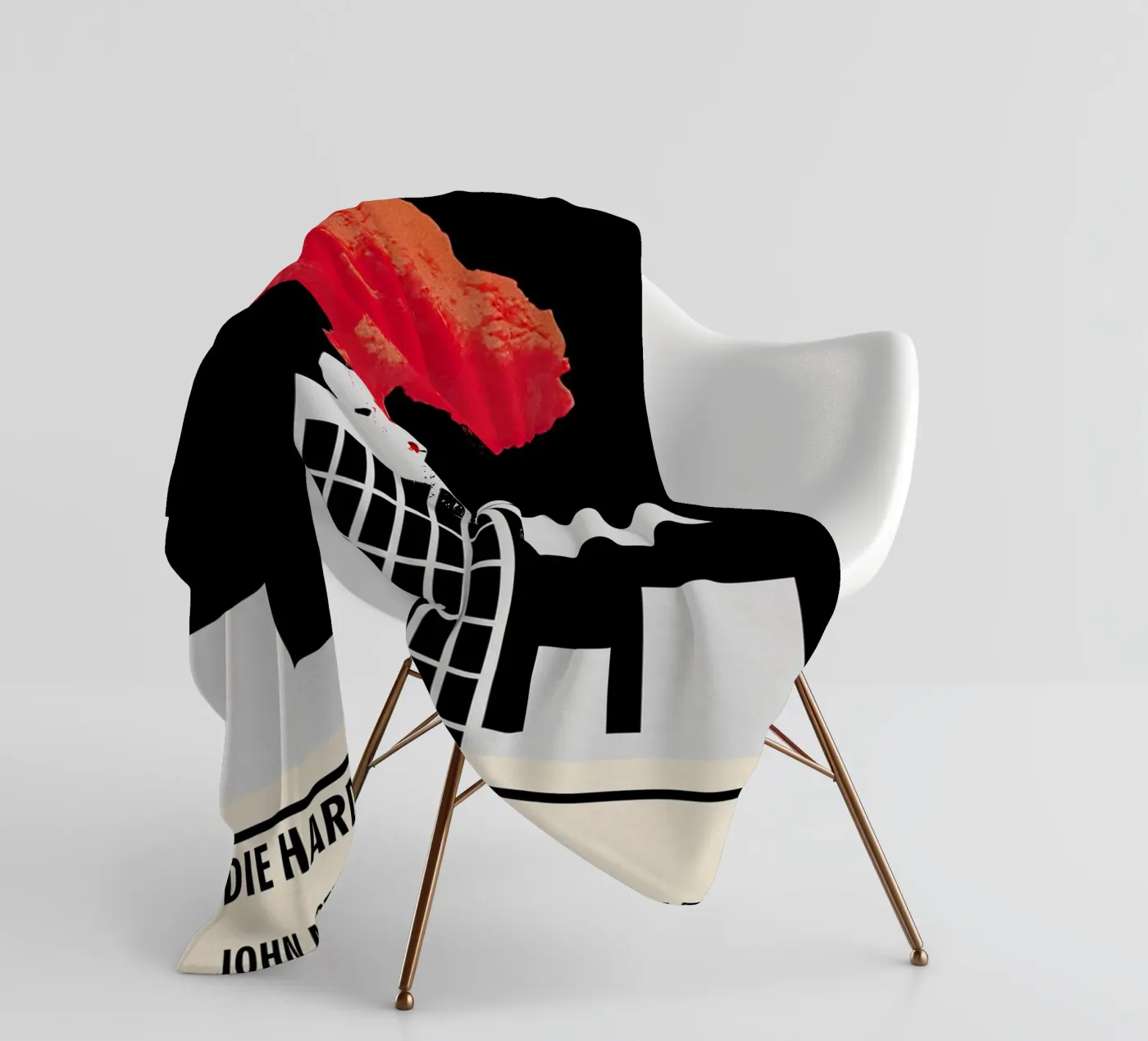 Die Hard fleecedeken van TheArtstudio