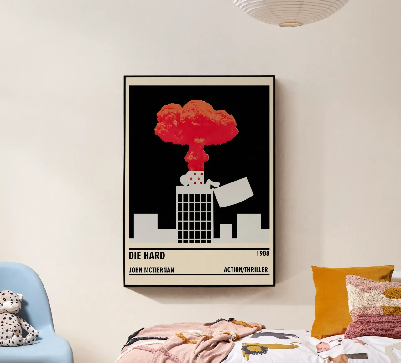 Die Hard acrylic glass by TheArtstudio