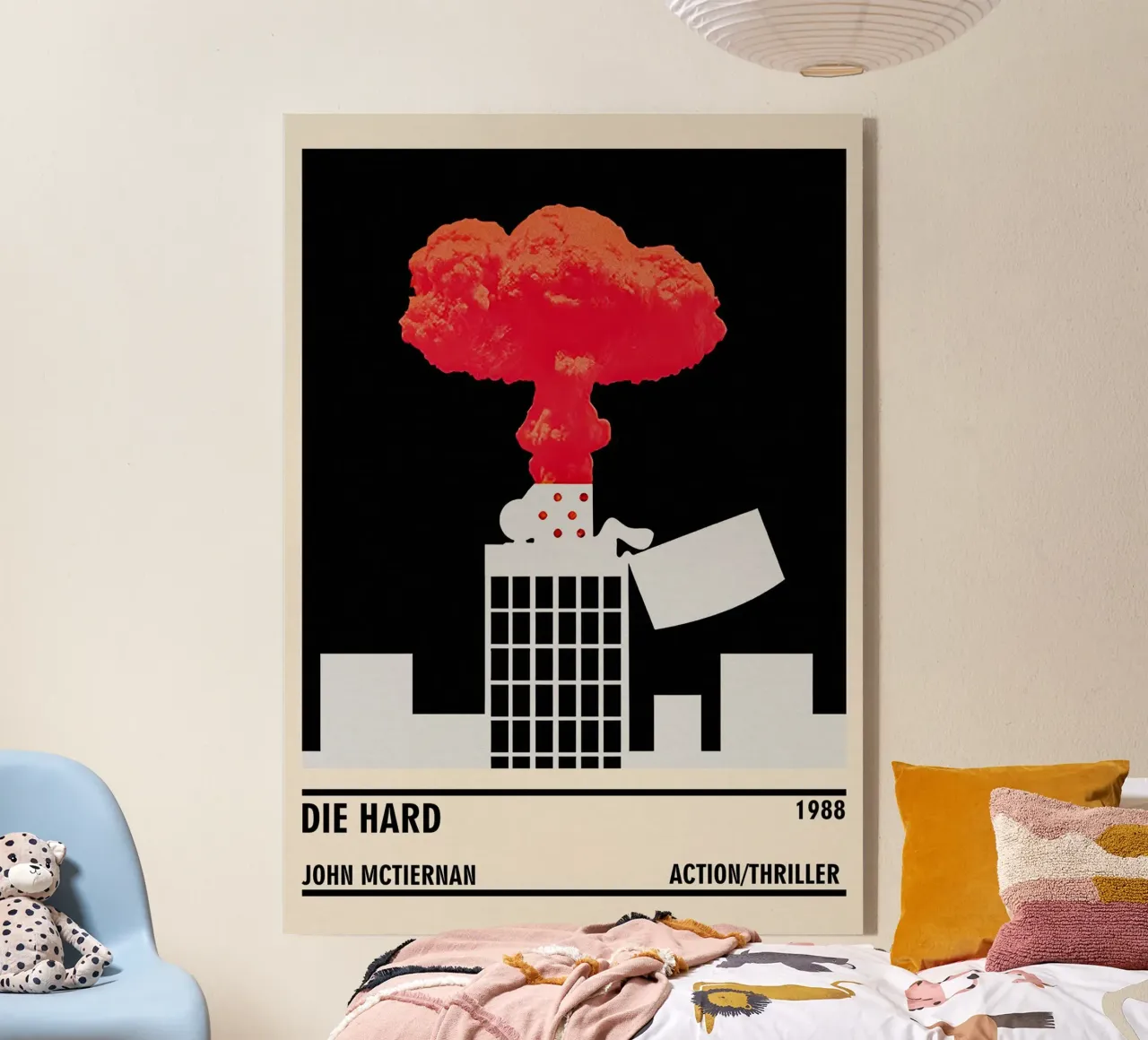 Die Hard acrylic glass by TheArtstudio