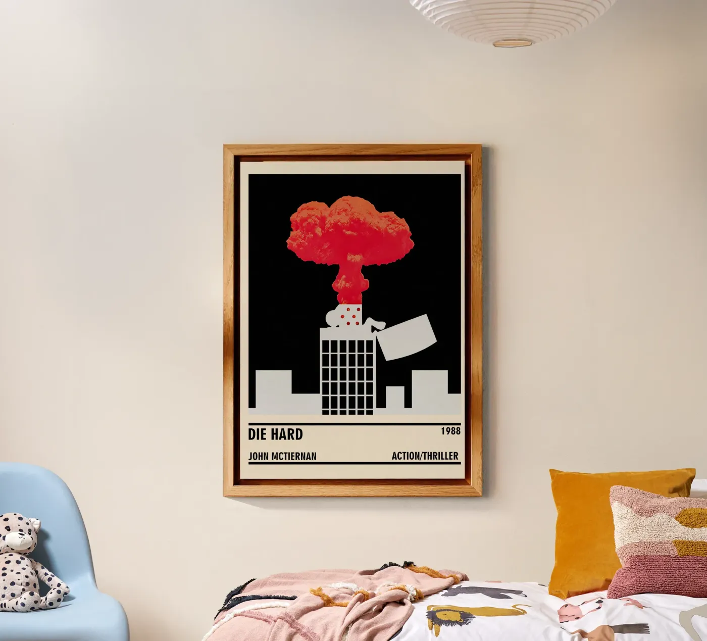 Die Hard alluminio dibond da TheArtstudio