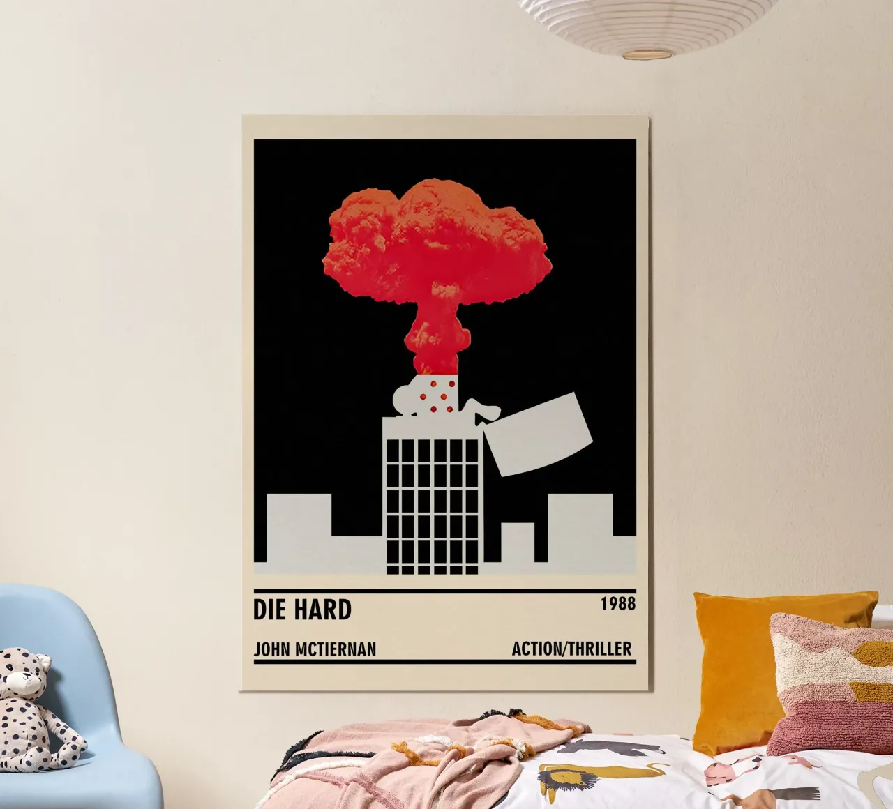 Die Hard alluminio dibond da TheArtstudio