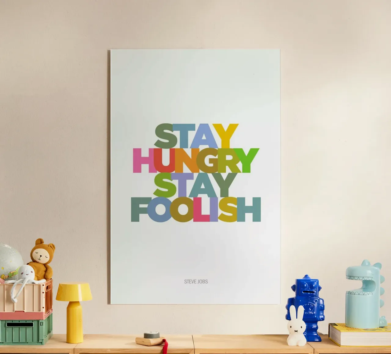 Stay hungry plexiglass da Visual Philosophy