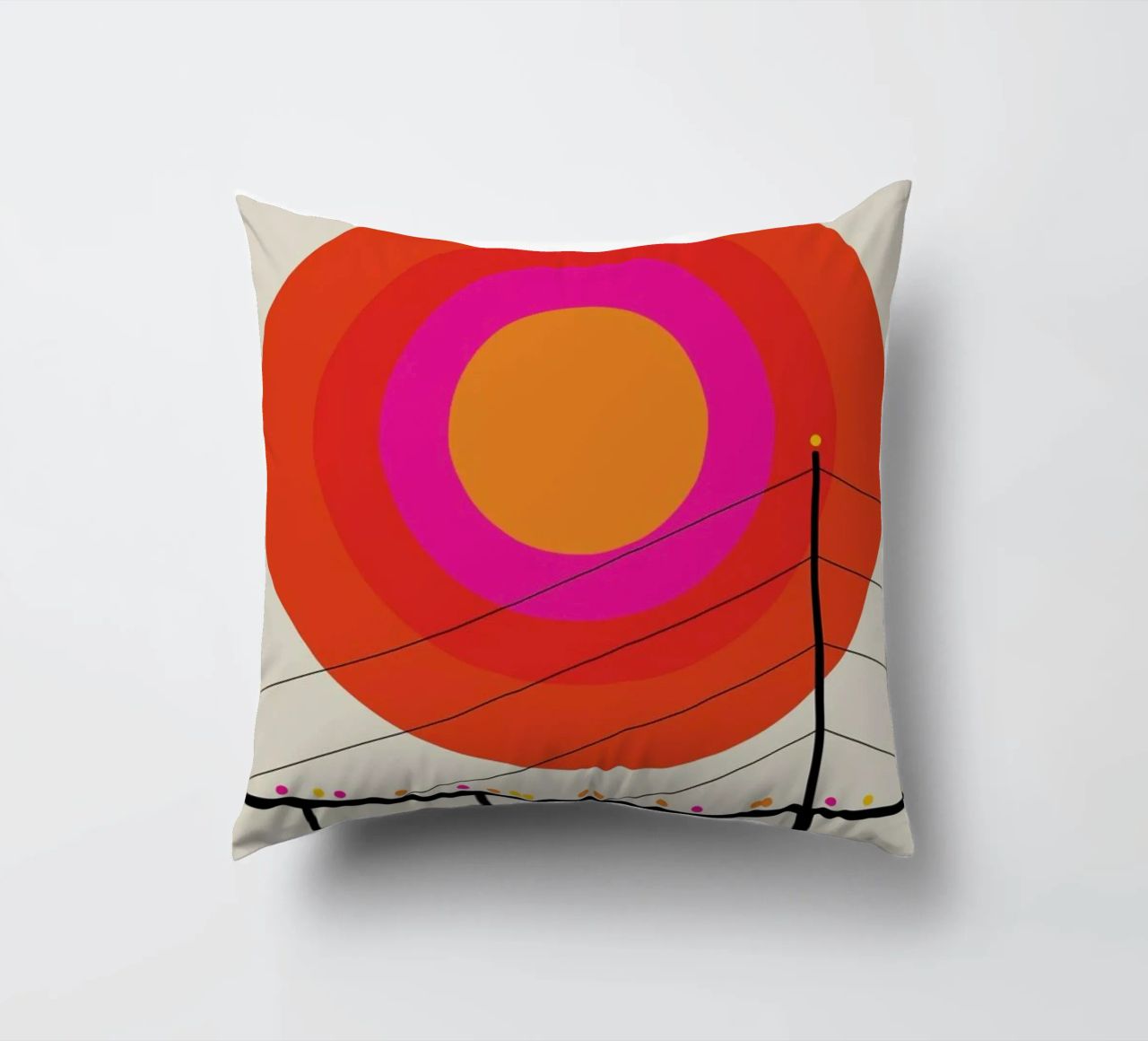 Düsseldorf 76 coussin de Bo Lundberg