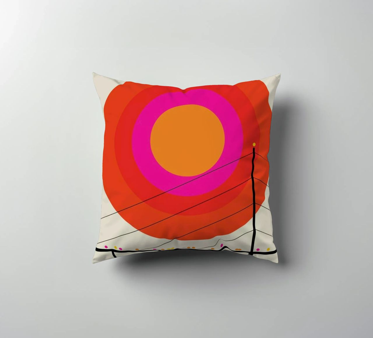 Düsseldorf 76 coussin de Bo Lundberg