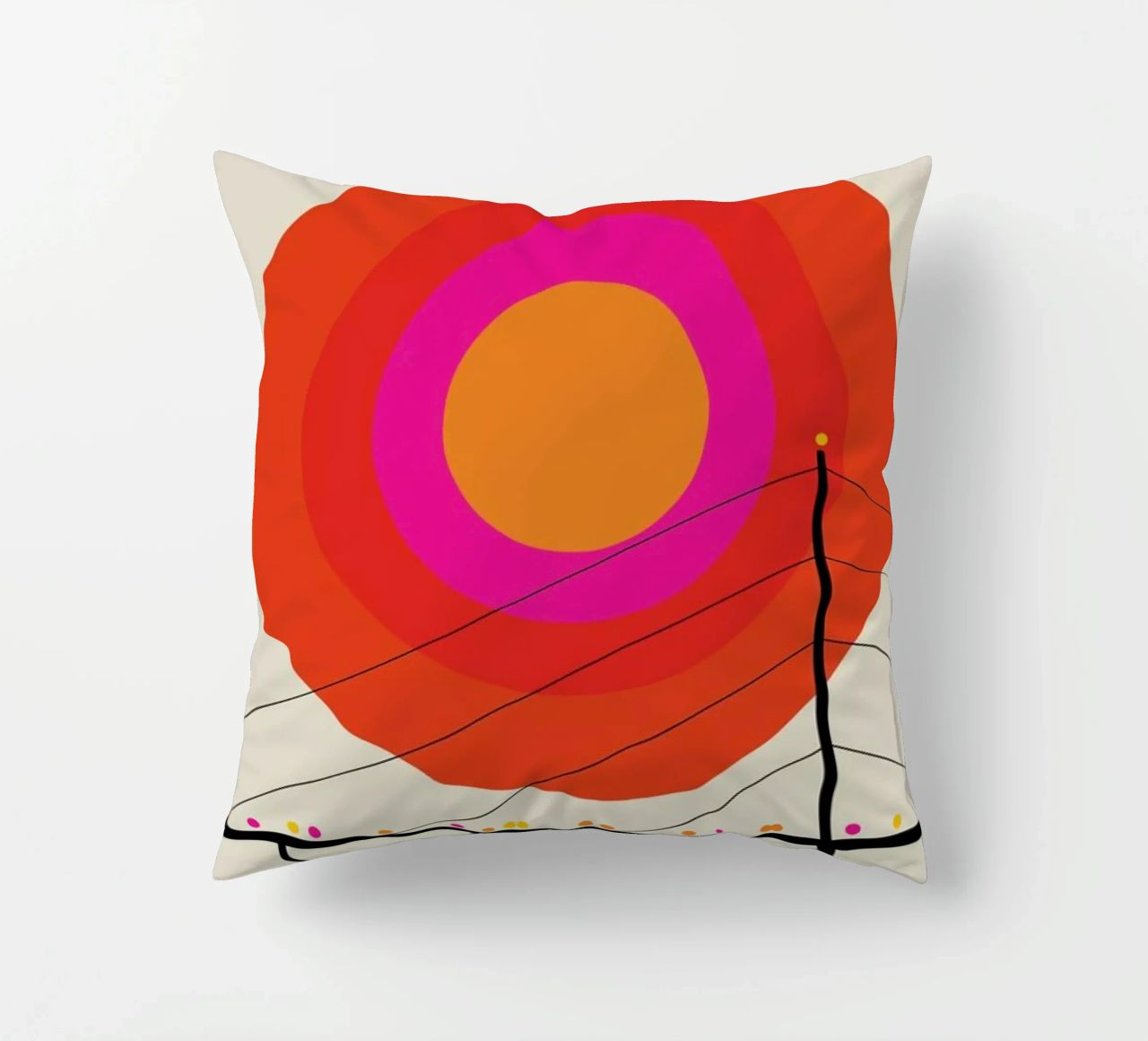 Düsseldorf 76 coussin de Bo Lundberg