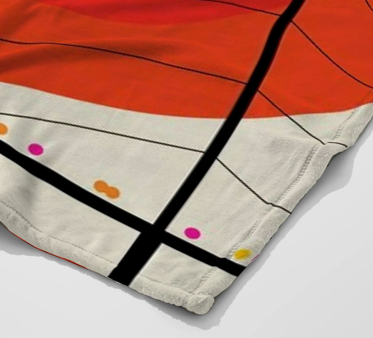 Düsseldorf 76 fleece blanket by Bo Lundberg