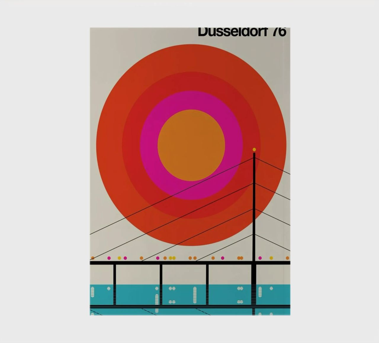 Düsseldorf 76 carnet de notes de Bo Lundberg
