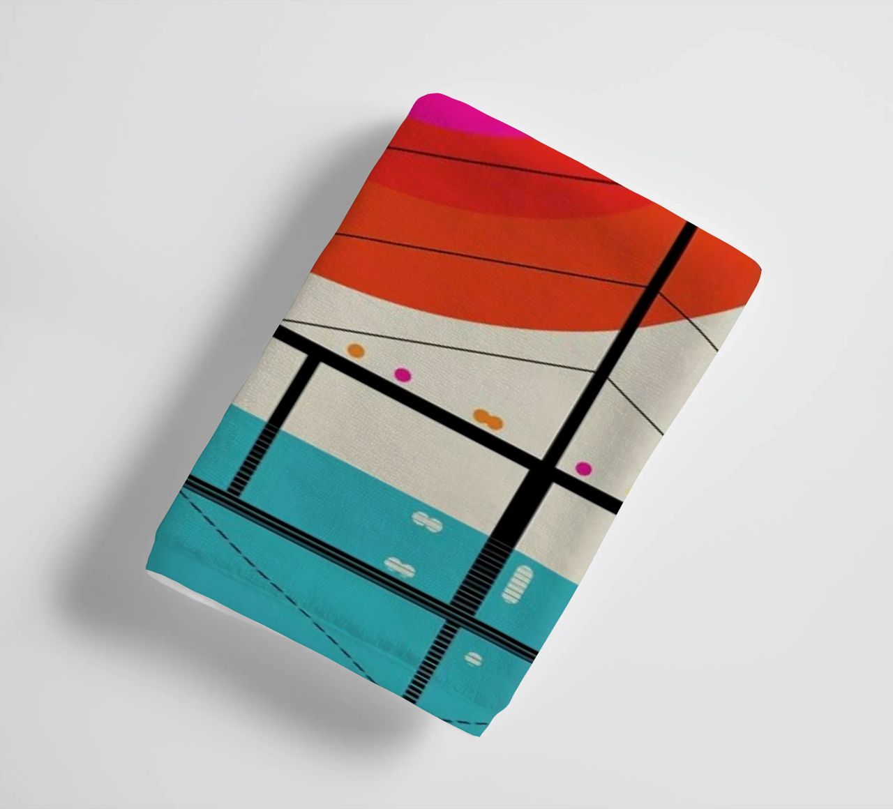Düsseldorf 76 towel by Bo Lundberg