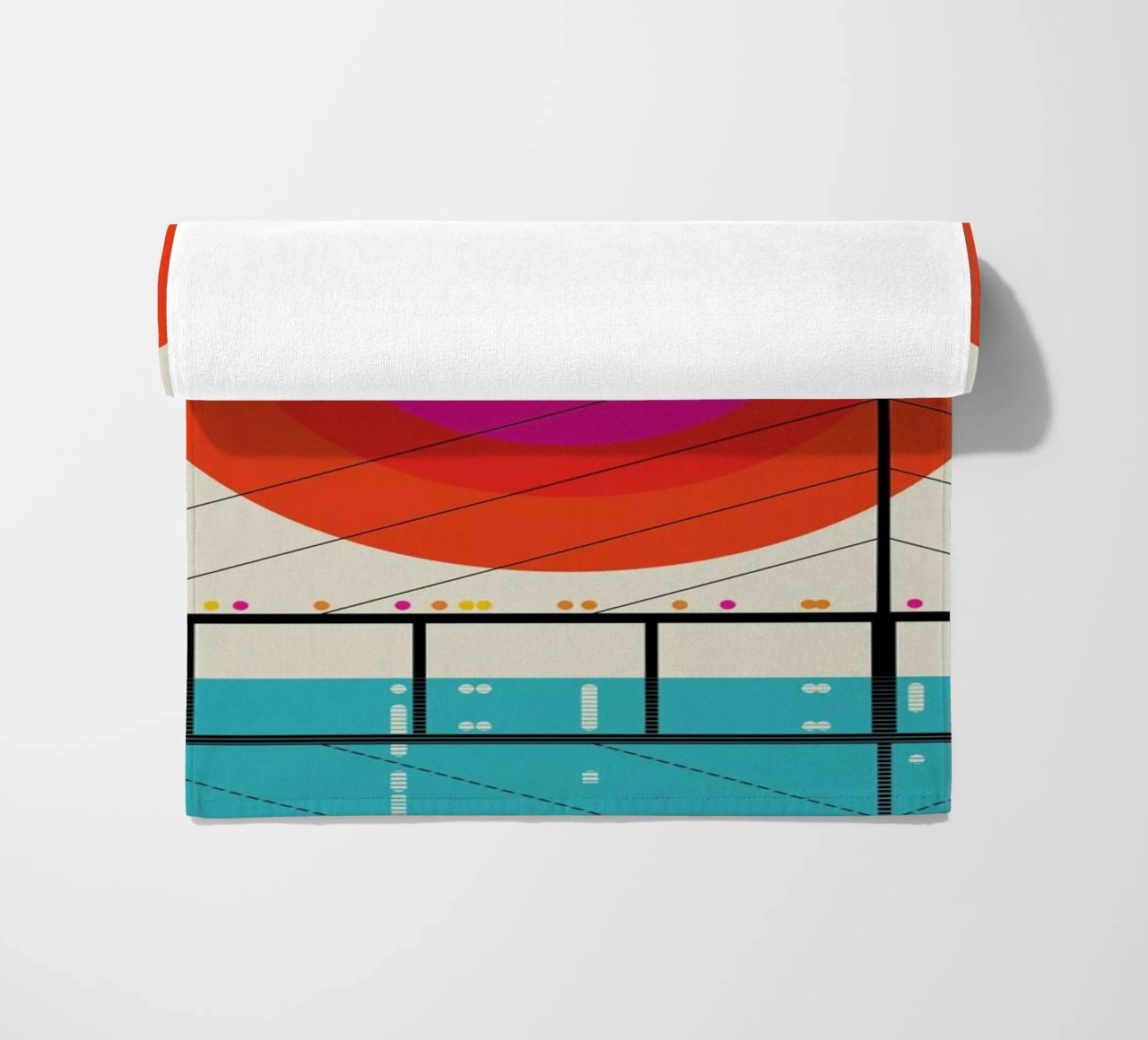 Düsseldorf 76 serviette de plage de Bo Lundberg