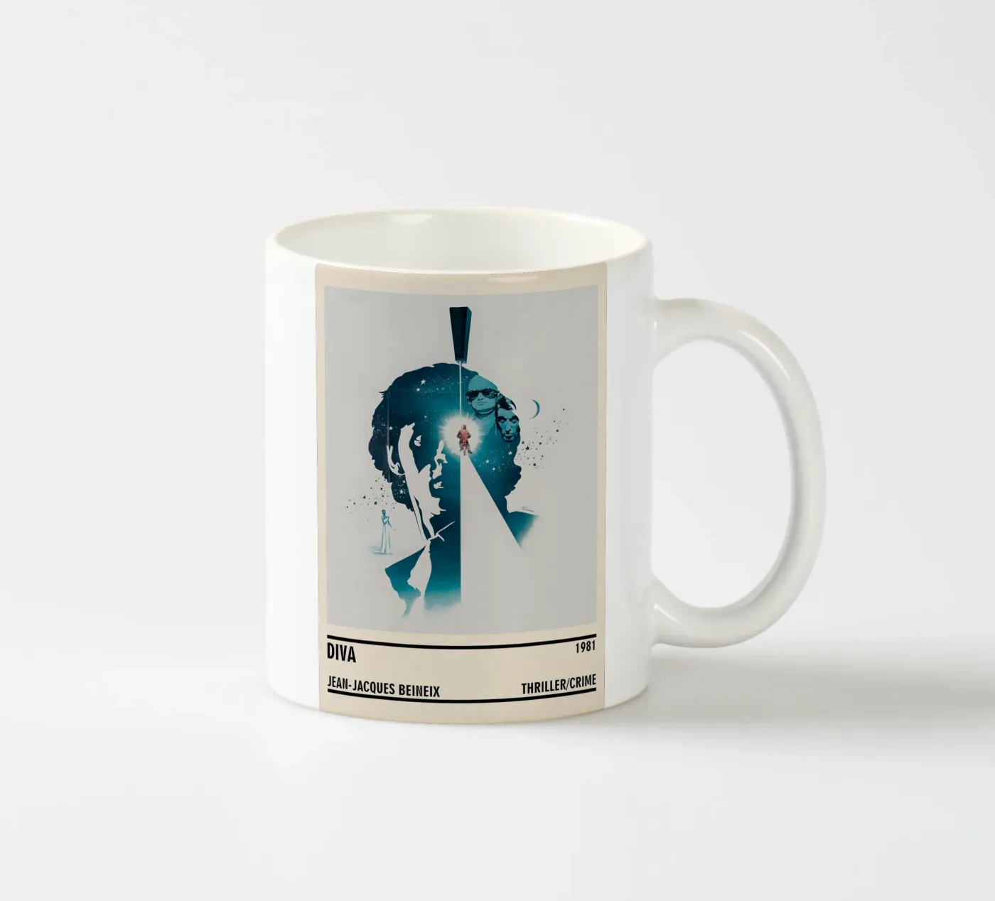 Diva Keramik Tasse von TheArtstudio