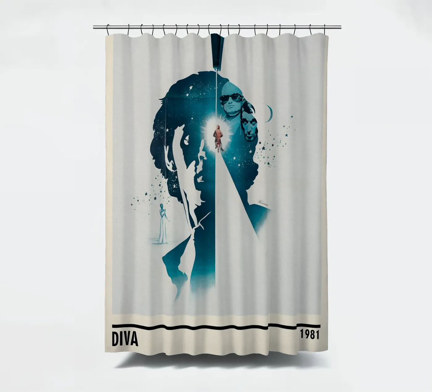 Diva douchegordijn van TheArtstudio