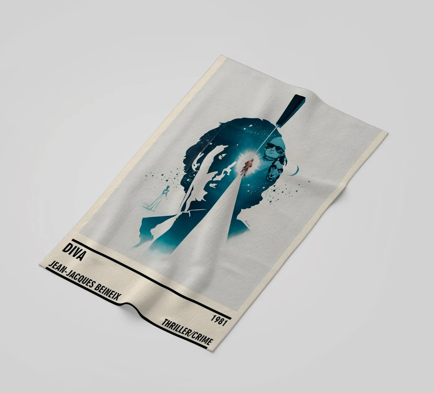 Diva strandhanddoek van TheArtstudio