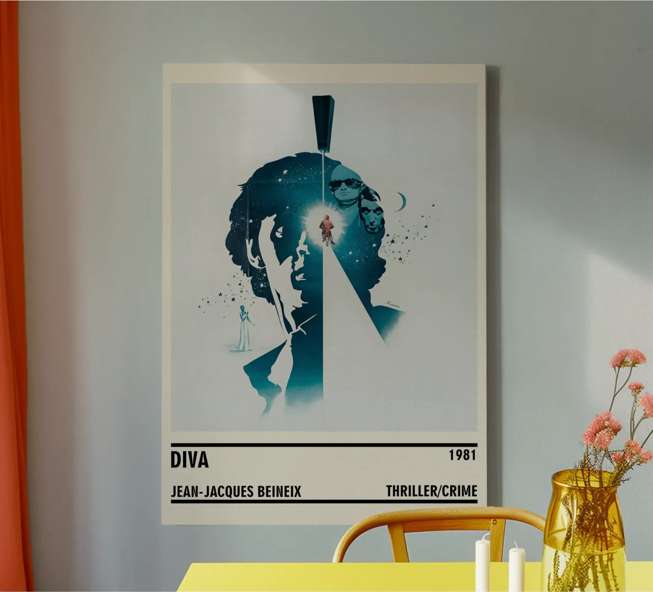 Diva tela con Cornice a cassetta da TheArtstudio