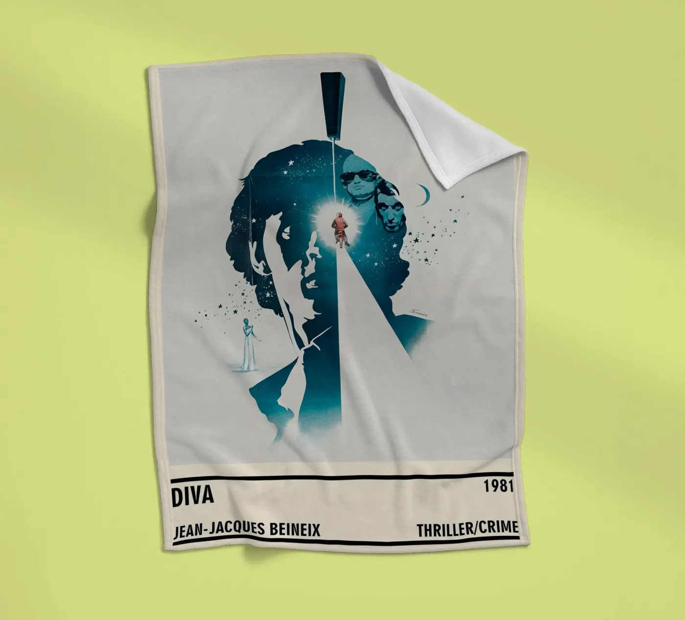 Diva Fleecedecke von TheArtstudio
