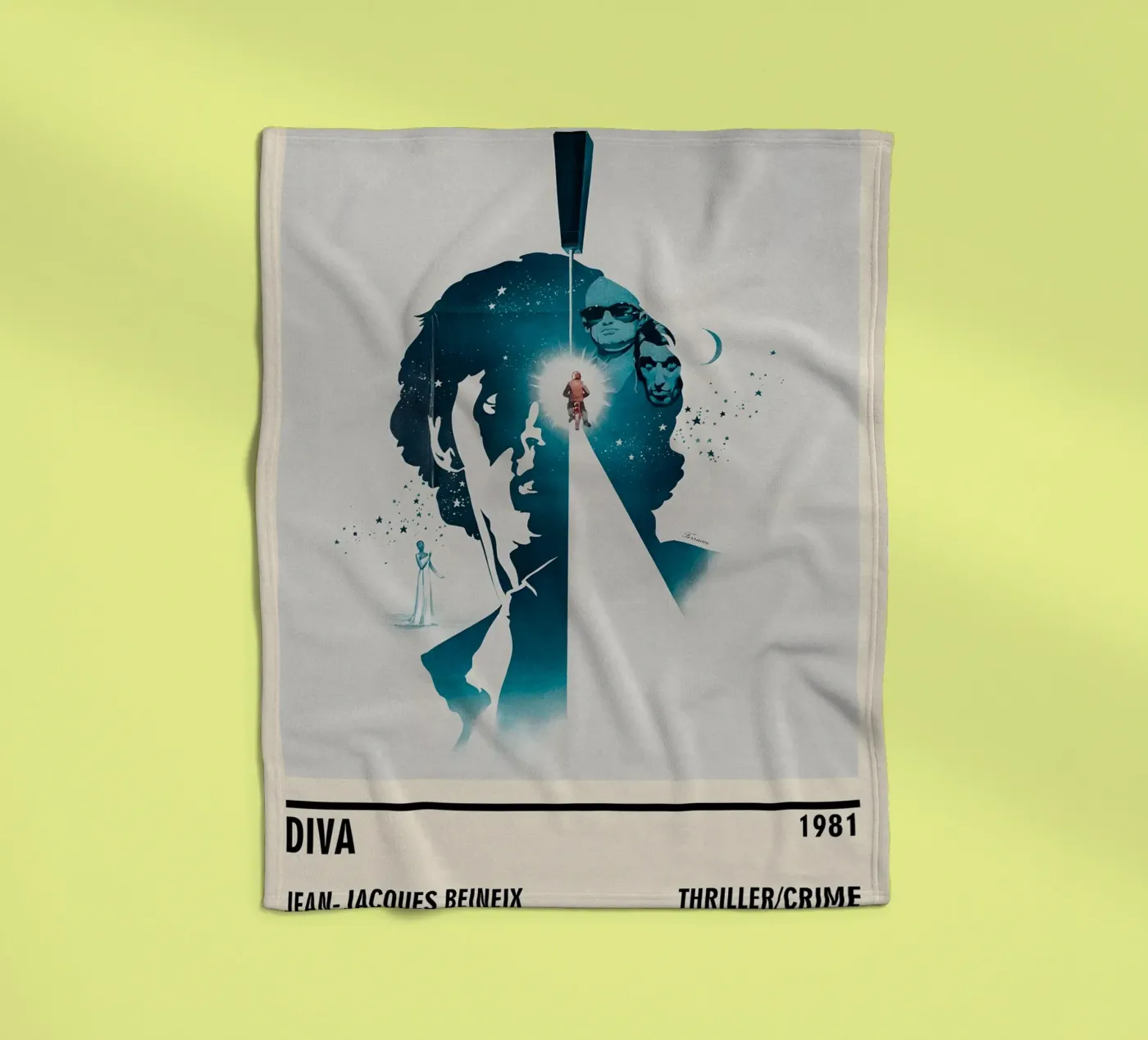 Diva Fleecedecke von TheArtstudio