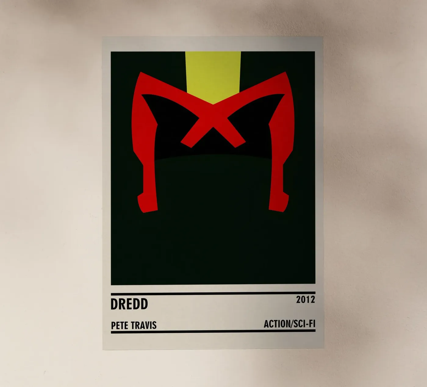 Dredd backlit folie van TheArtstudio