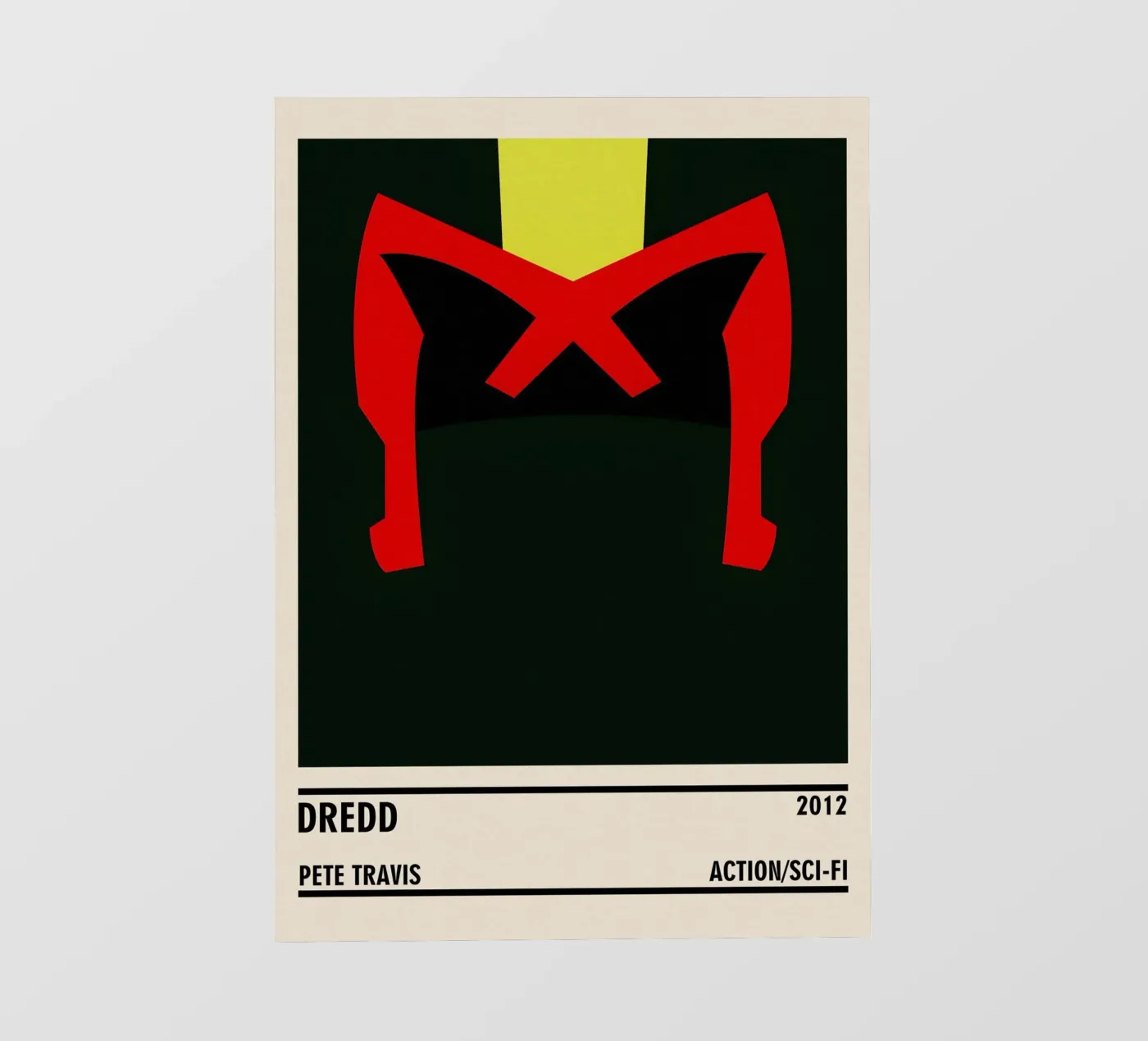Dredd pvc-zeil van TheArtstudio