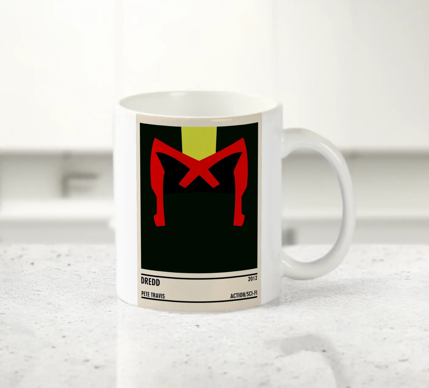 Dredd ceramic mug by TheArtstudio