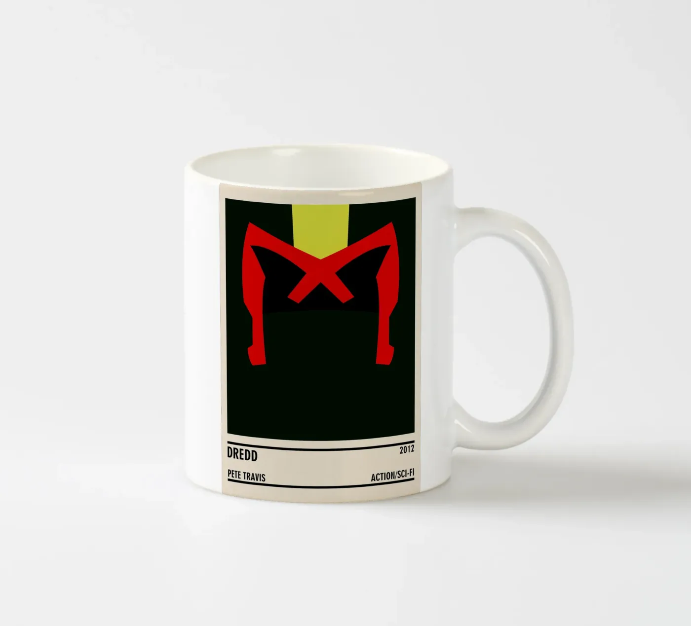 Dredd ceramic mug by TheArtstudio
