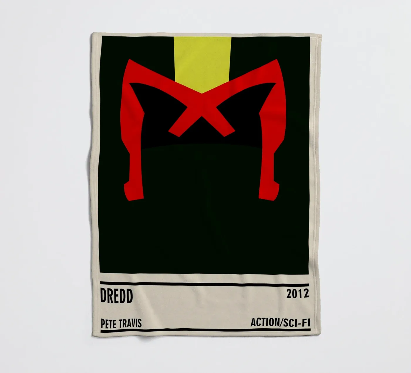 Dredd fleece blanket by TheArtstudio