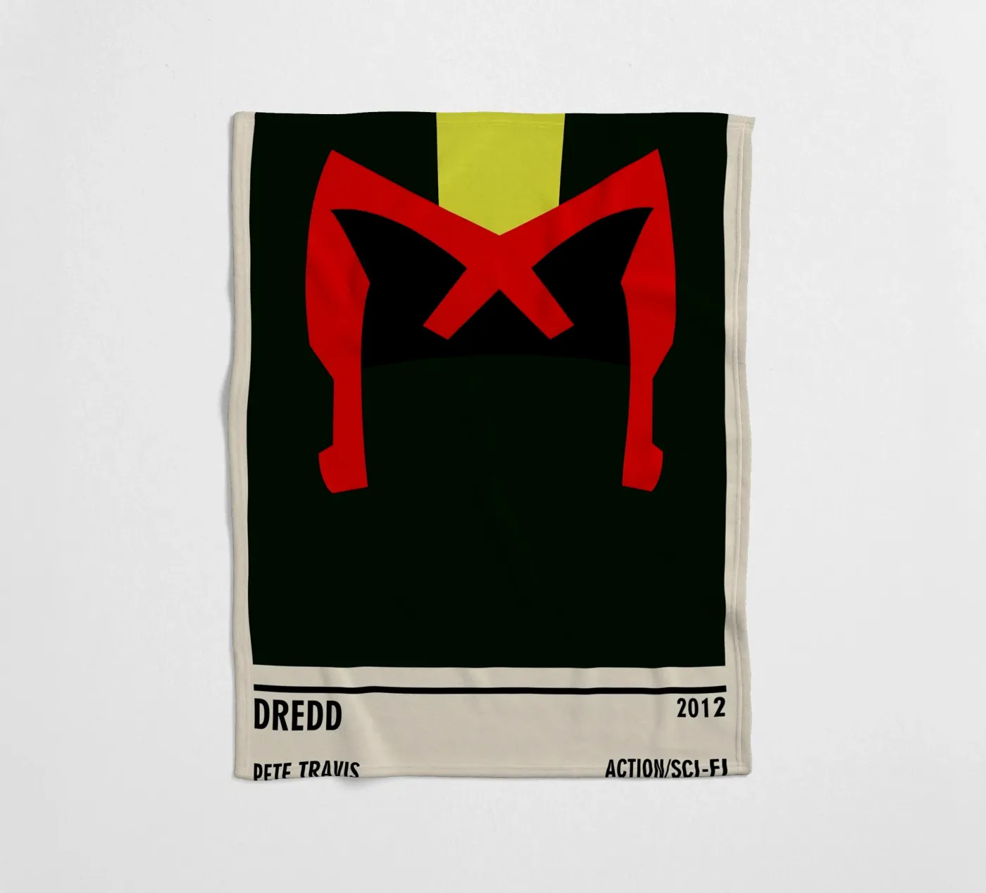 Dredd fleece blanket by TheArtstudio