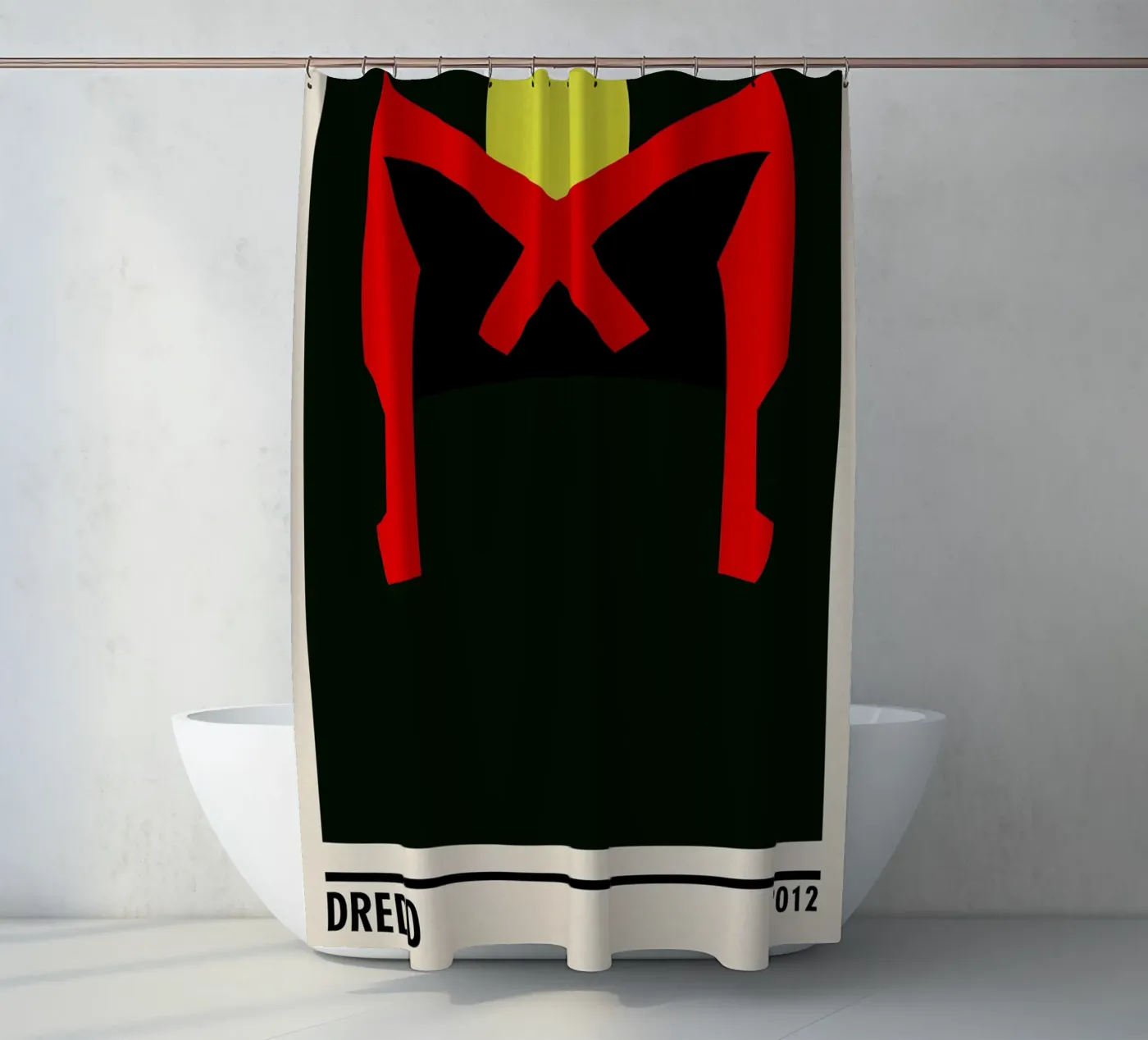 Dredd Duschvorhang von TheArtstudio