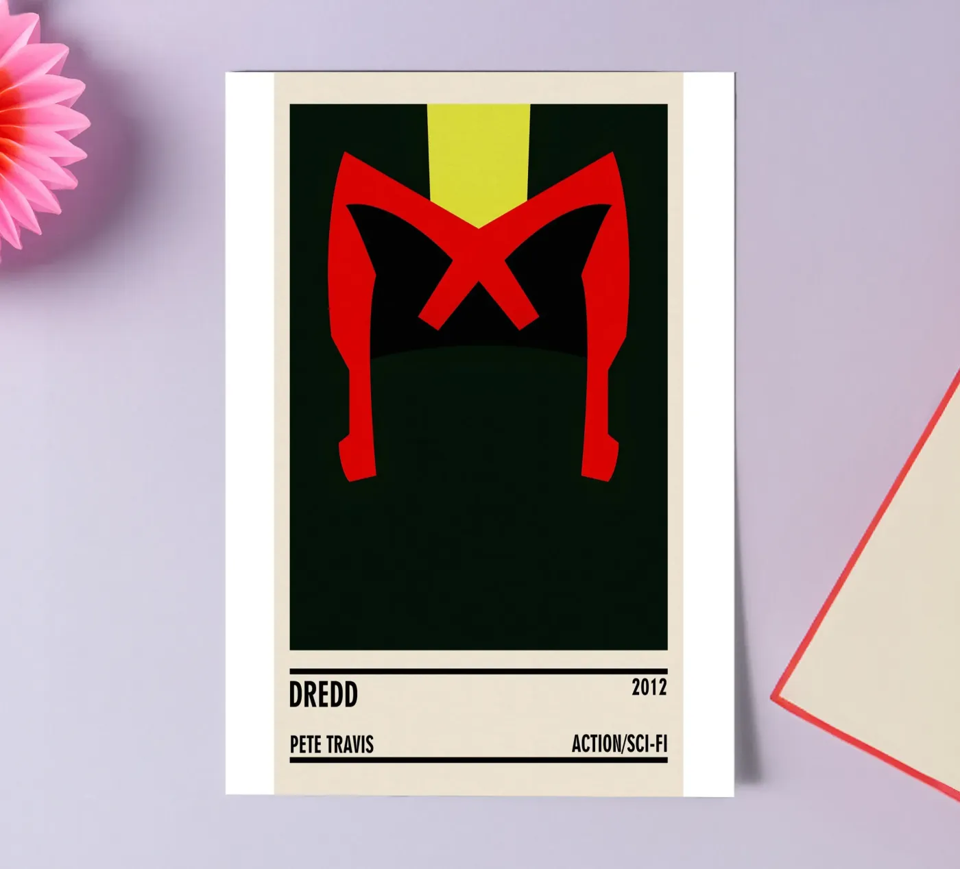 Dredd stickervel van TheArtstudio