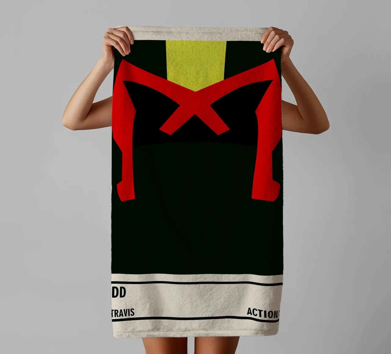 Dredd badhanddoek van TheArtstudio