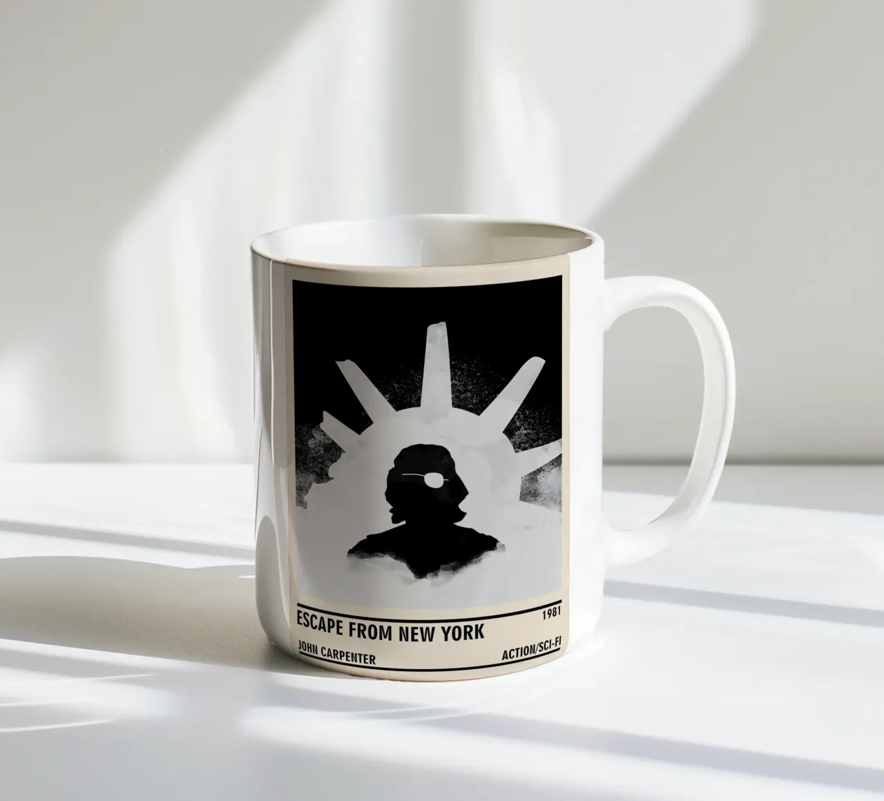 Escape from New York tazza in ceramica da TheArtstudio
