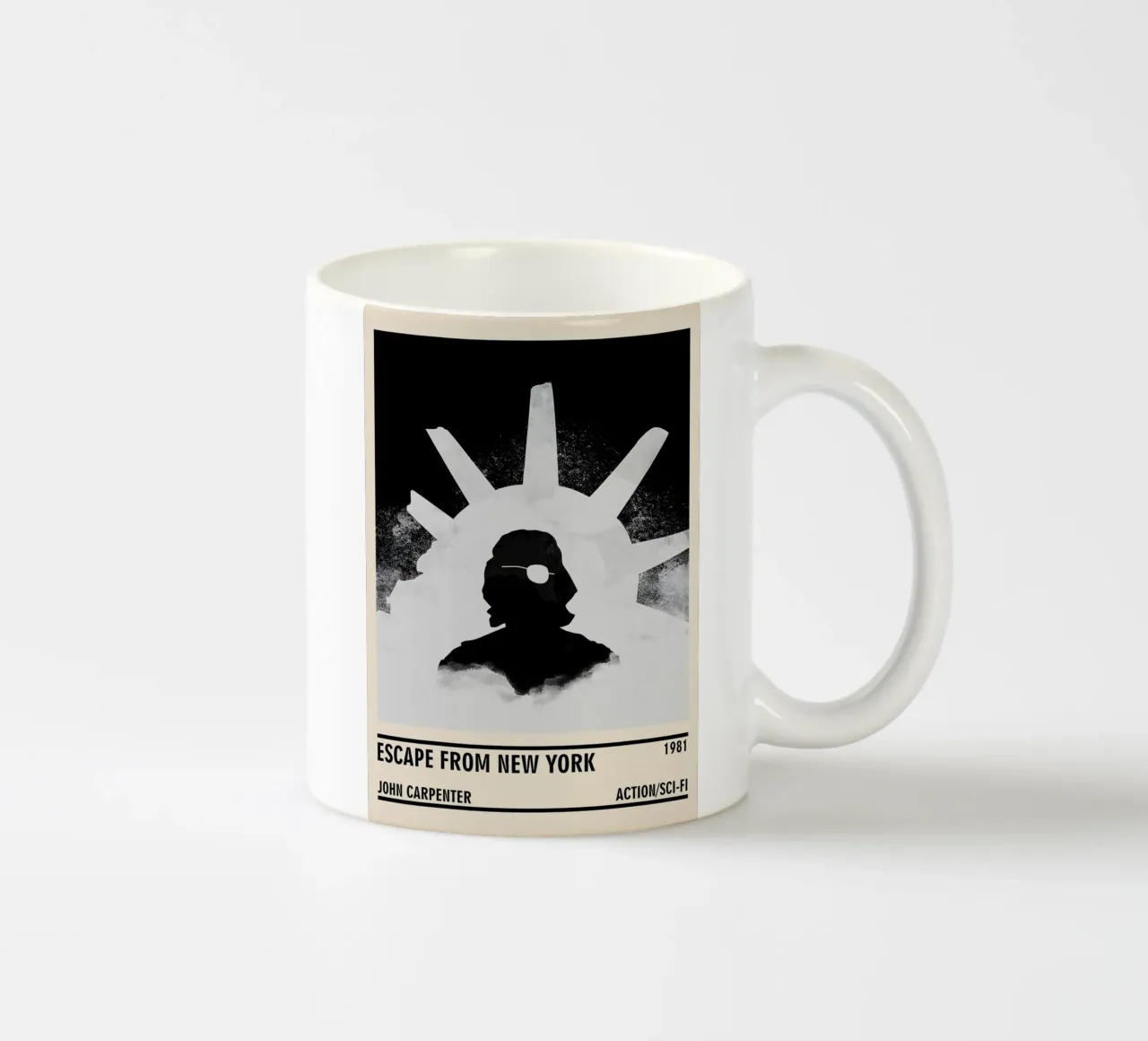Escape from New York tazza in ceramica da TheArtstudio