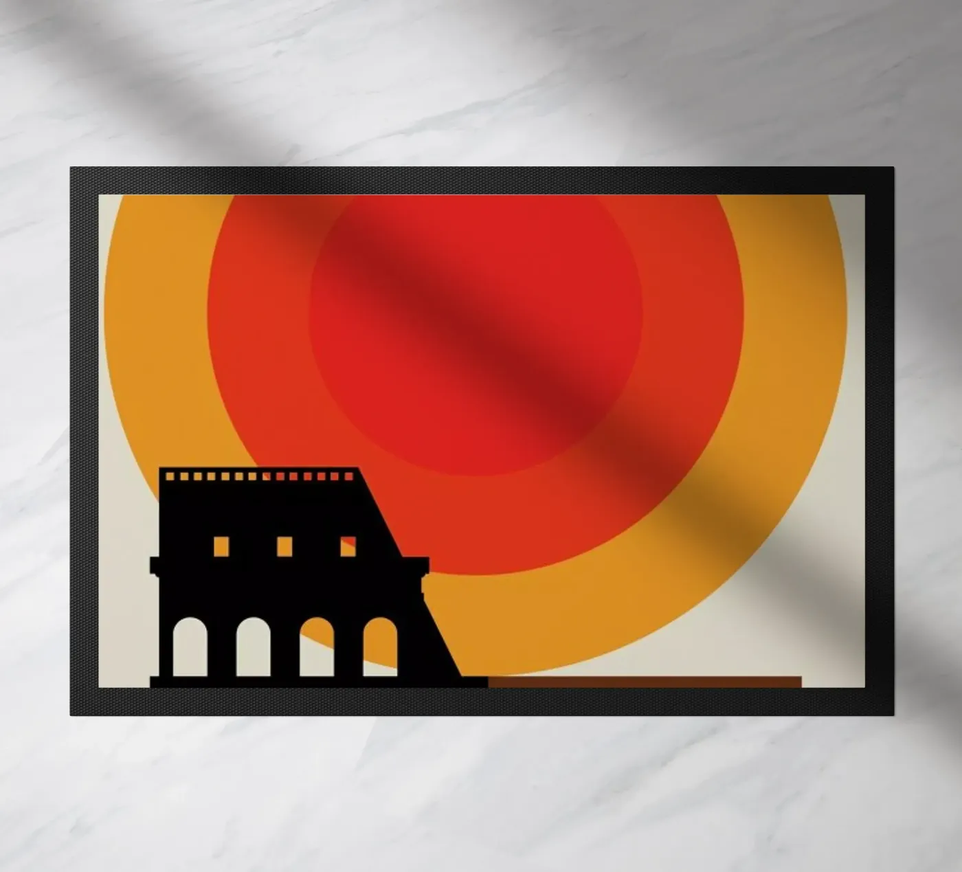 Rome 73 deurmat van Bo Lundberg