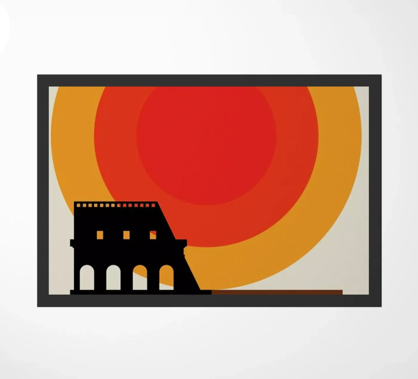 Rome 73 deurmat van Bo Lundberg