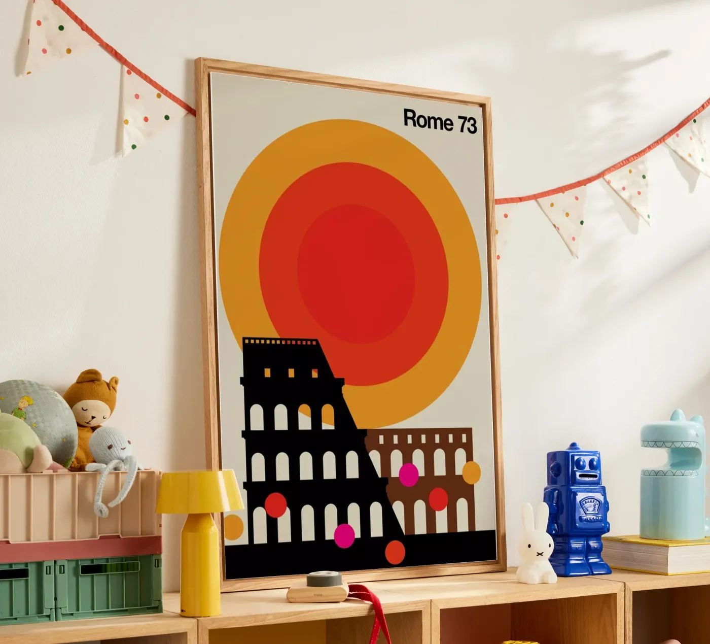 Rome 73 Acryl-Glas von Bo Lundberg