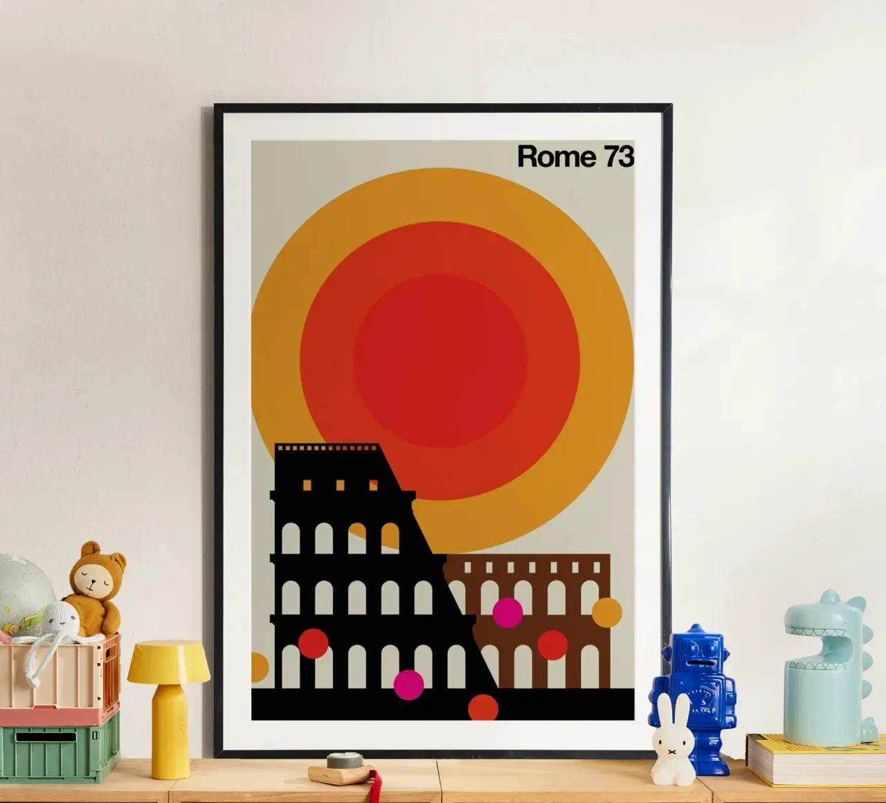 Rome 73 poster da Bo Lundberg