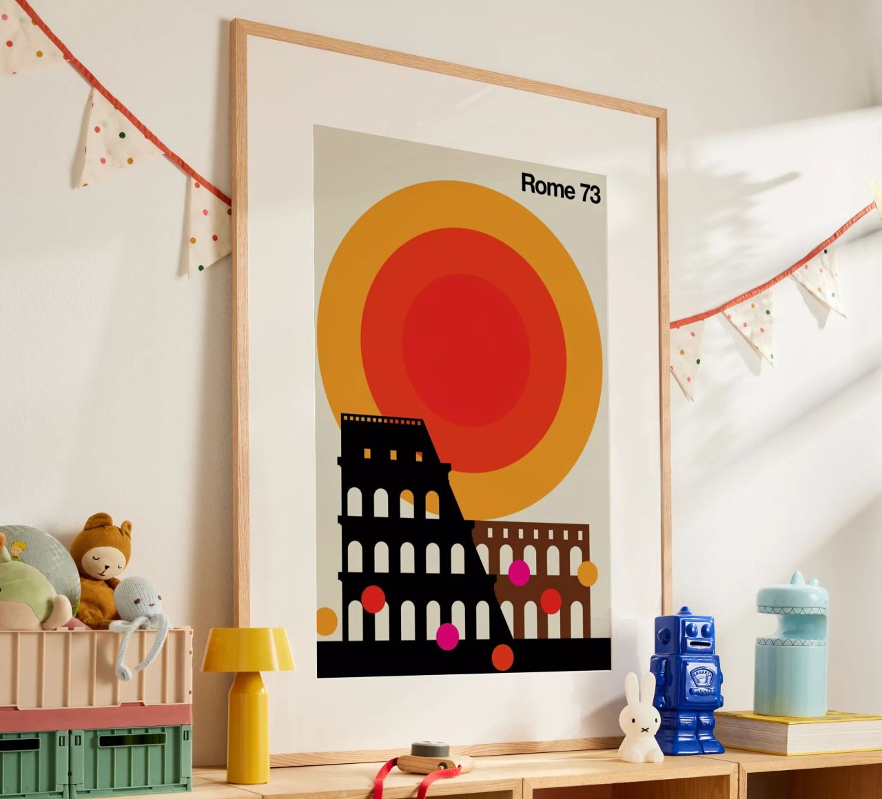 Rome 73 poster de Bo Lundberg
