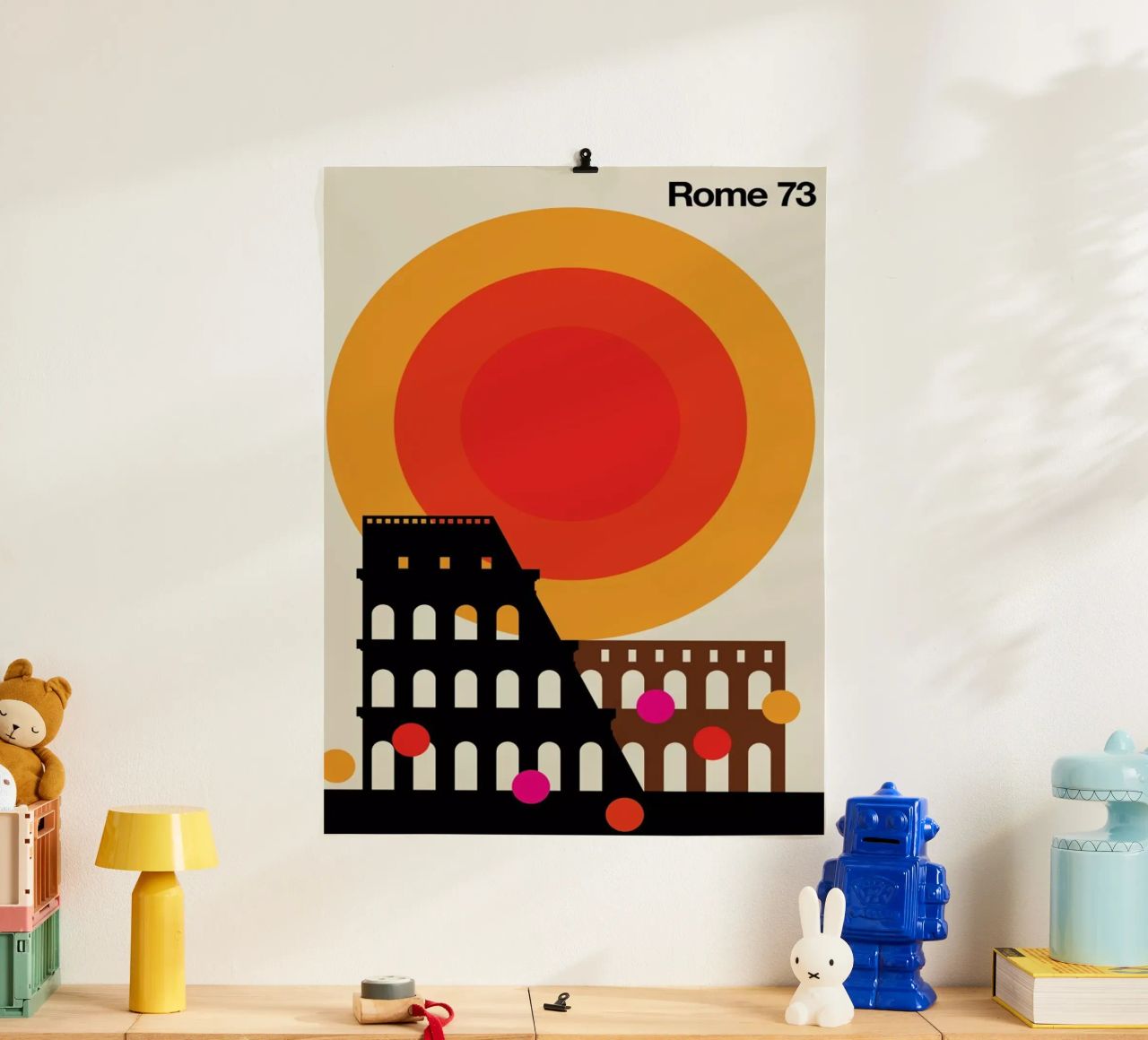 Rome 73 poster de Bo Lundberg