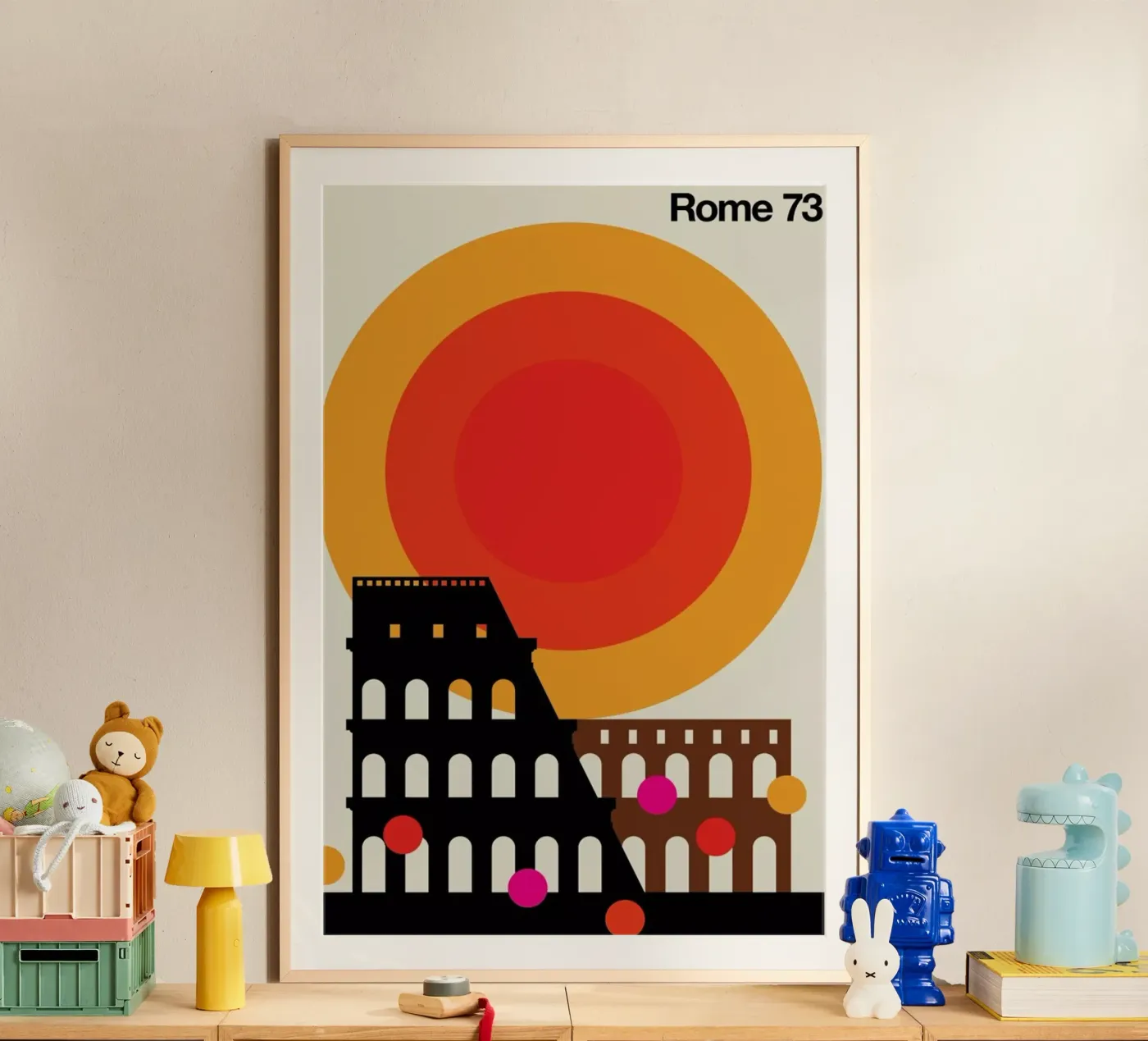 Rome 73 poster da Bo Lundberg
