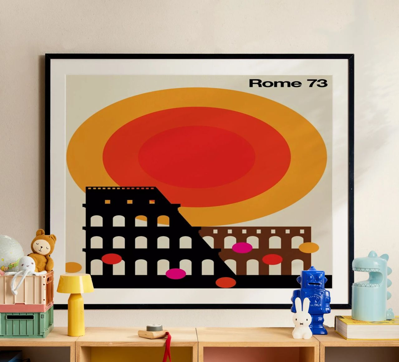 Rome 73 poster de Bo Lundberg