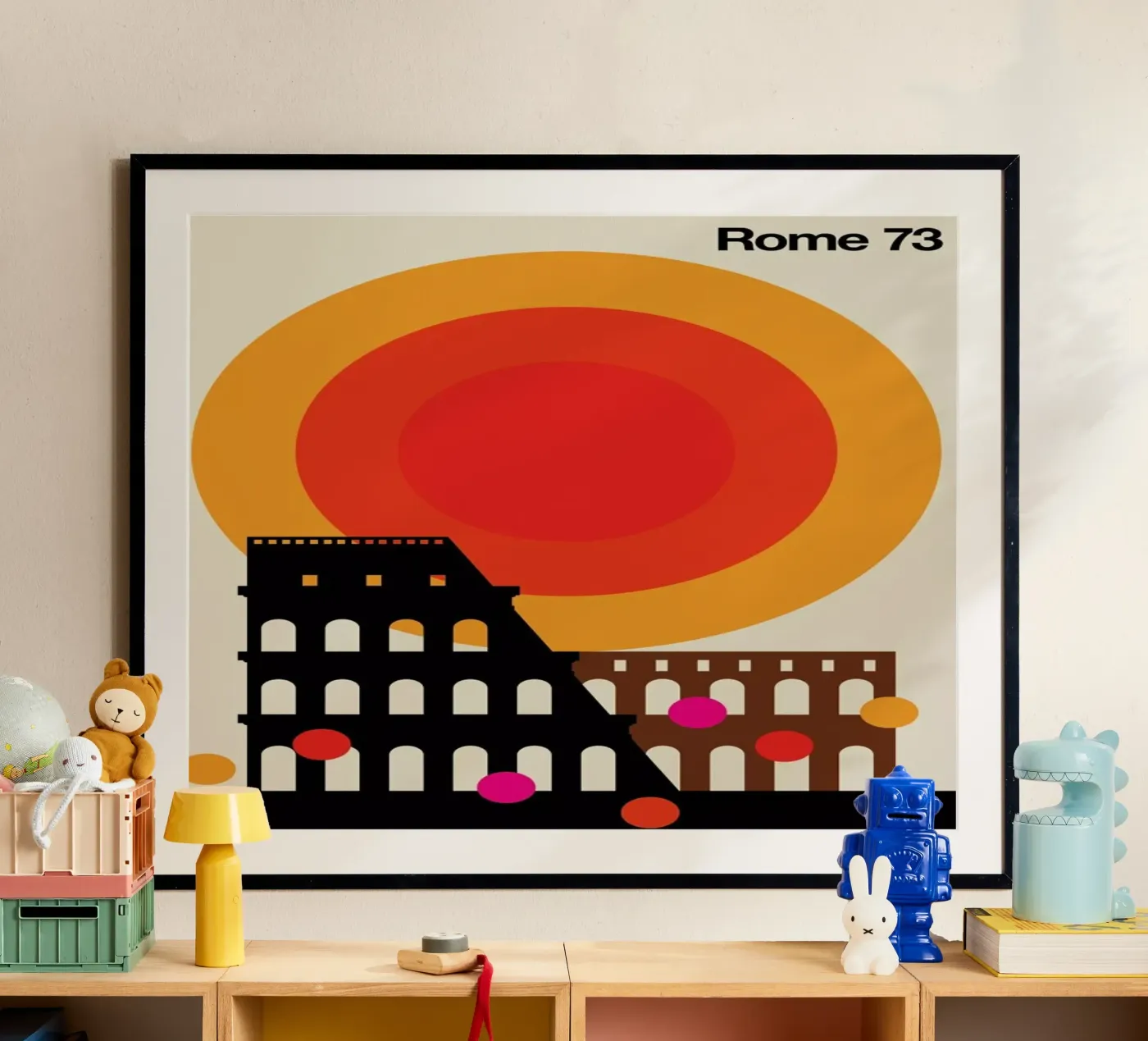 Rome 73 poster da Bo Lundberg