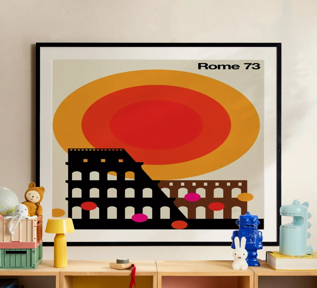 Rome 73 poster da Bo Lundberg